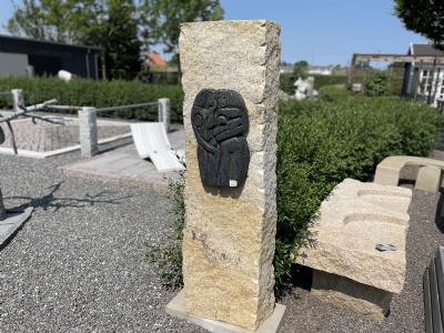 salg af Søjle gul med bronzefamilie