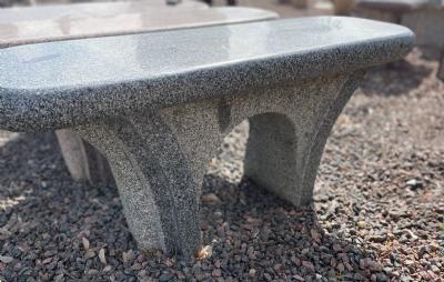 salg af Søren bænk gråsort granit