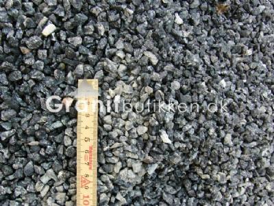 salg af Granitskærver sort 5-8 mm - Farveprøve