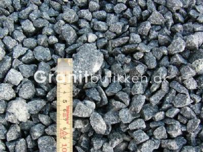 Sorte granitskærver