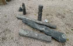 søjler granit sort