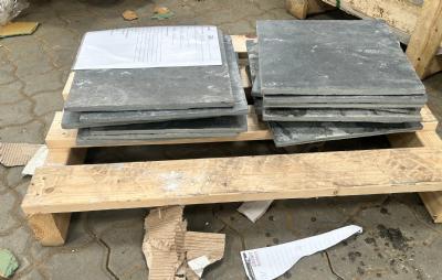 salg af Sort skifer flise restparti