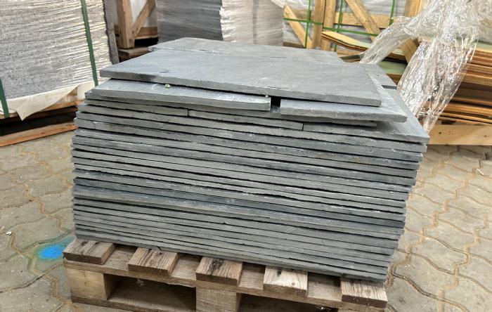 salg af Sort skifer fliser restparti