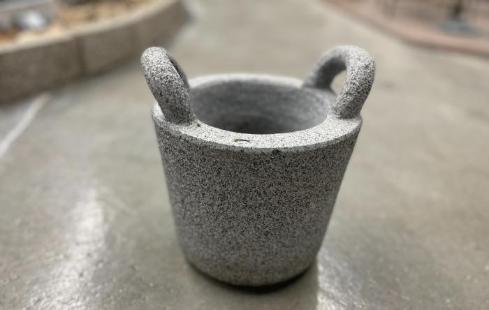 salg af Granit spand plantekumme