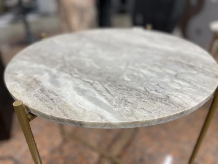 salg af Sofabord grå marmor stor