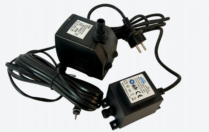 salg af Springvandspumpe stor m/transformer