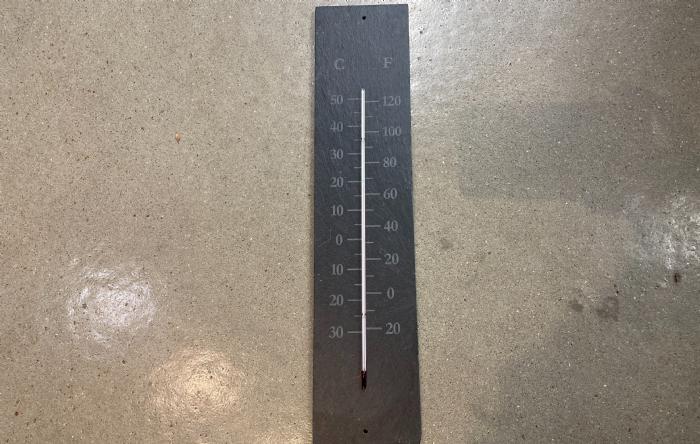 salg af Thermometer på skiferplade