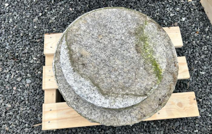salg af Trædesten grå granit restpalle