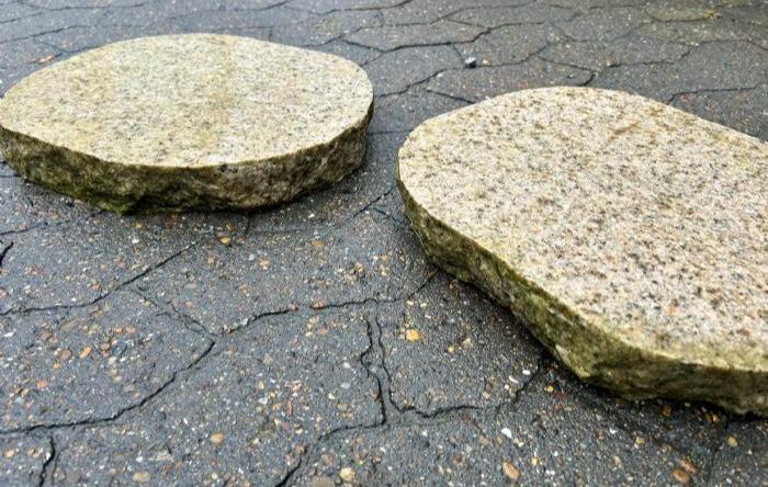 salg af Trædesten gul granit
