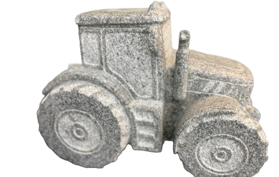 salg af Traktor gråsort granit