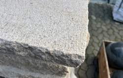 trappebeklædning gul stokhugget