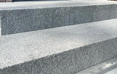 salg af Trappetrin grå indisk granit - 200 x 60 x 15 cm