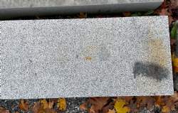 trappetrin gråsort granit