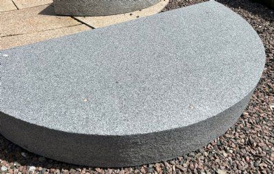 Trin radius gråsort Dia 120 cm