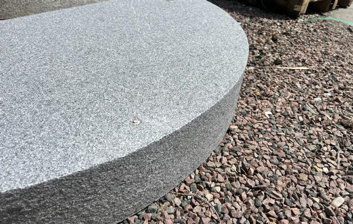 salg af Trin radius gråsort Dia 120 cm