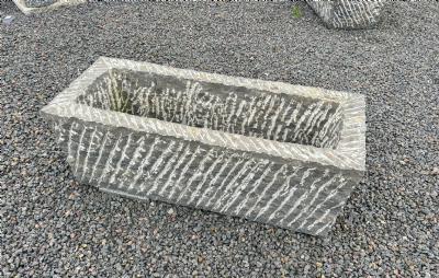 salg af Trug gråsort limestone