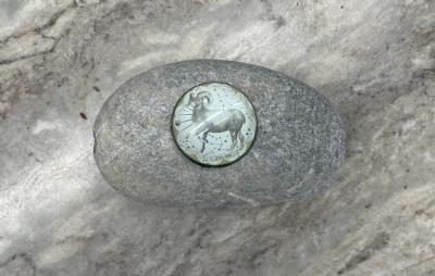 salg af Strandsten med stjernetegn glas