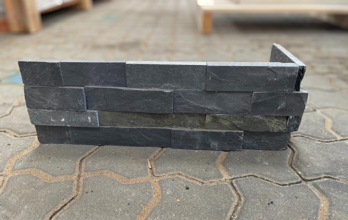 salg af Vægpanel sort skifer hjørne