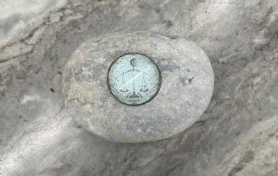 salg af Strandsten med stjernetegn glas