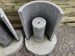 vandsten jane cylinder gråsort