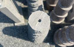 limestone kegle med riller