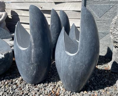 salg af Vandsten Oval sort granit