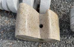 vandsten bølge/oval