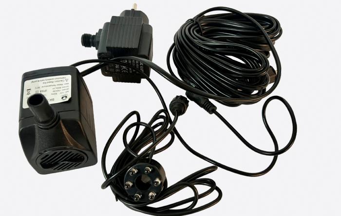 salg af Springvandspumpe mellem m/LED