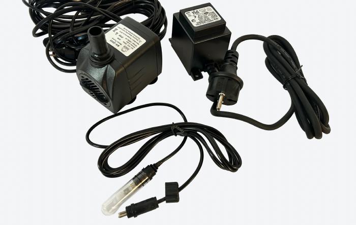 salg af Springvandspumpe stor m/halogen