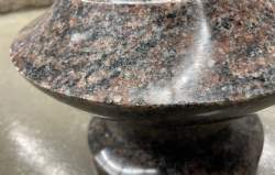rød vase