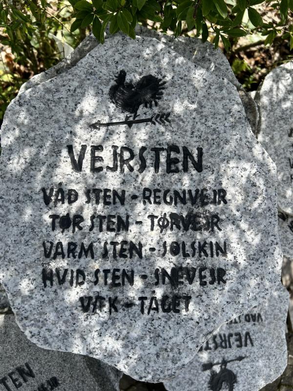 salg af Vejrsten 2. sortering lysegrå