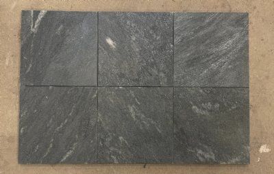 Verde Guatemala grågrøn fliser mat slebet